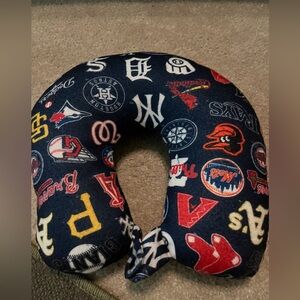 MLB baseball travel neck pillow